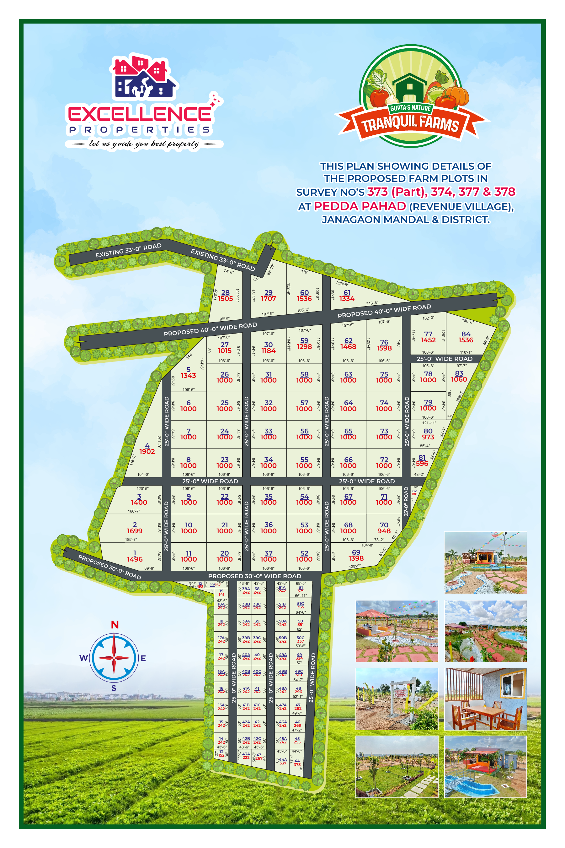 Tranquil Farms layout